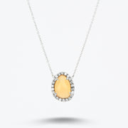 1.08 Karat Ruby Diamond Necklace