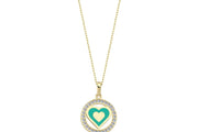 14ct Heart Design Gold Necklace