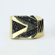 14ct Design Gold Men's Ring