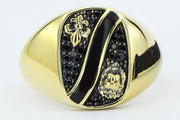 14ct Design Gold Men's Ring