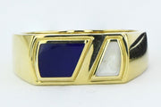 14ct Design Gold Men's Ring
