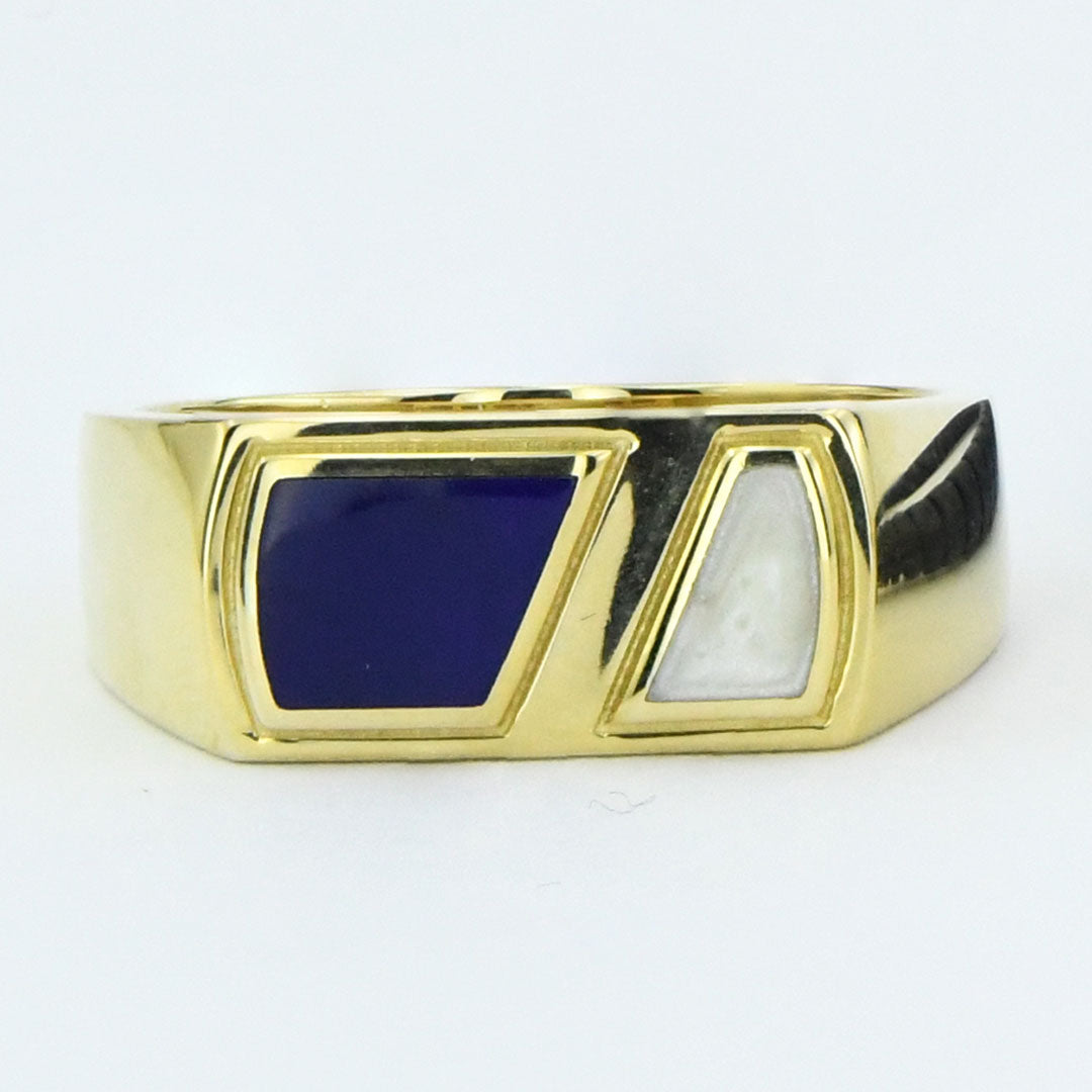 14ct Design Gold Men's Ring