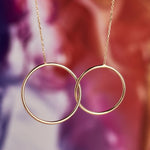 Load image into Gallery viewer, 14ct Infinity Love Design Gold Necklace
