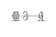 0.28 Karat EF SI Diamond Earrings