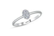 0.14 Karat EF SI Diamond Ring
