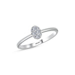Load image into Gallery viewer, 0.14 Karat EF SI Diamond Ring