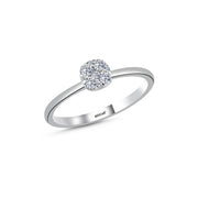 0.16 Karat FG SI Diamond Ring