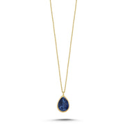 14ct Multicolour Stone Set Gold Necklace