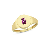 14ct Multicolour Stone Set Gold Ring