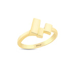 Load image into Gallery viewer, 14ct Minimal Design Gold Ring