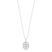 14ct Ihtisamli Guzellik Baguette Gold Necklace