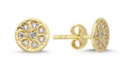 14ct Tiny Gold Earrings