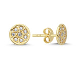 Load image into Gallery viewer, 14ct Tiny Gold Earrings