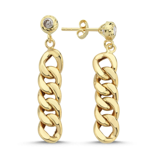 14ct Classic Gold Earrings
