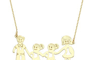 14ct Family Design Gold Necklace