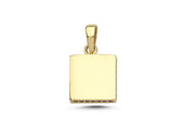 14ct Minimal Gold Pendant (Chain Not Included)