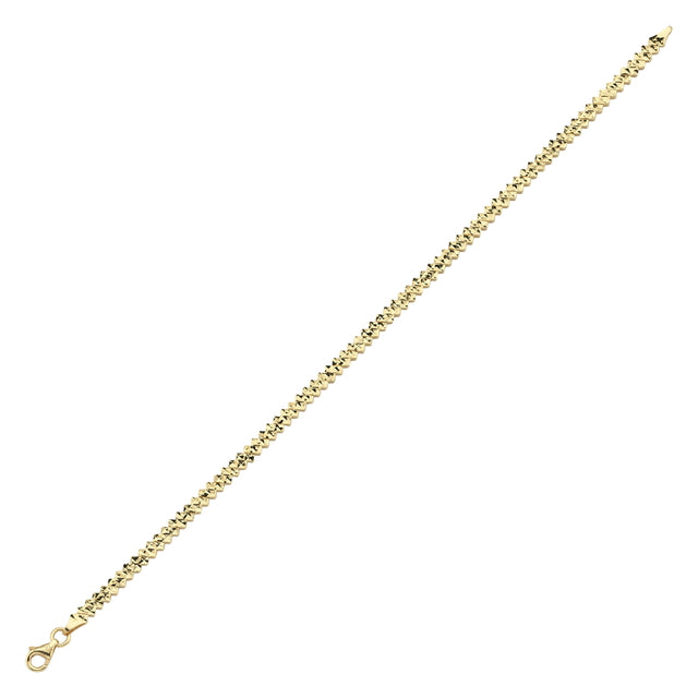 14ct Modern Zincir Gold Bracelet