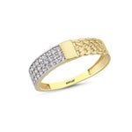Load image into Gallery viewer, 14ct Loyalty Design Gold Ring