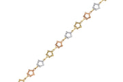 14ct Uc Colour Yildiz Design Gold Bracelet