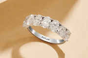 2.79 Karat 7 Taş Diamond Ring