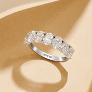 2.79 Karat 7 Taş Diamond Ring