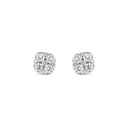0.27 Karat EF SI Diamond Earrings
