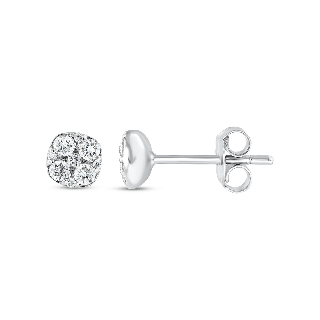 0.27 Karat EF SI Diamond Earrings