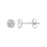 0.27 Karat EF SI Diamond Earrings