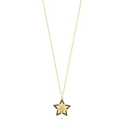 14ct Mega Star Design Gold Necklace