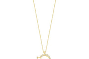 14ct Lover Design Gold Necklace