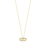 Load image into Gallery viewer, 14ct Mask Design Gold Necklace