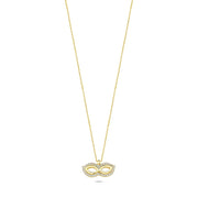 14ct Mask Design Gold Necklace