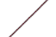 12.38 Karat Ruby Diamond Bracelet