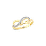 Load image into Gallery viewer, 14ct Love Sonsuzluk Gold Ring
