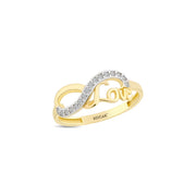 14ct Love Sonsuzluk Gold Ring