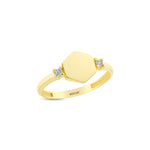 Load image into Gallery viewer, 14ct Altigen Stone Set Gold Ring