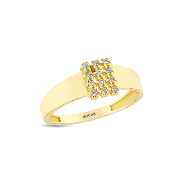 14ct Castle Gold Ring