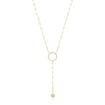 Load image into Gallery viewer, 14ct Minimal Circle Gold Necklace