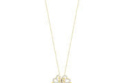 14ct Sansli Heart Gold Necklace