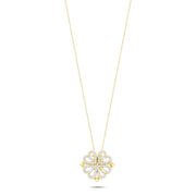 14ct Sansli Heart Gold Necklace