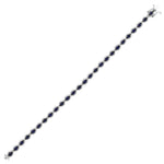 Load image into Gallery viewer, 6.72 Karat Sapphire Blue Diamond Bracelet