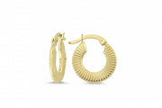 14ct Hoop Gold Earrings