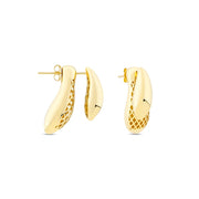 14ct Summer Yagmuru Design Gold Earrings