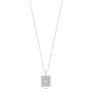 14ct Baguette Gold Necklace