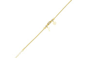 14ct Drop Stone Set Dorikali Gold Bracelet
