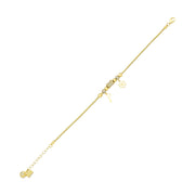 14ct Drop Stone Set Dorikali Gold Bracelet