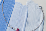 0.64 Karat Ruby Diamond Bracelet