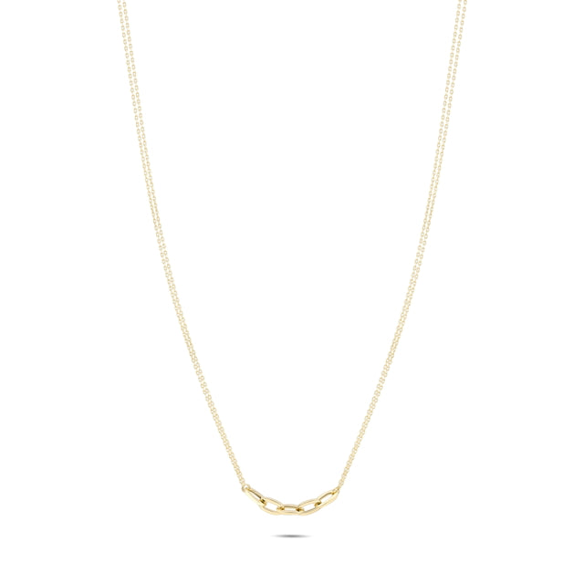 14ct 5'Li Halka Design Gold Necklace