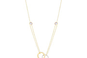 14ct Solitaire Design Gold Necklace