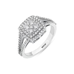 Load image into Gallery viewer, 0.60 Karat Design Diamond Ring